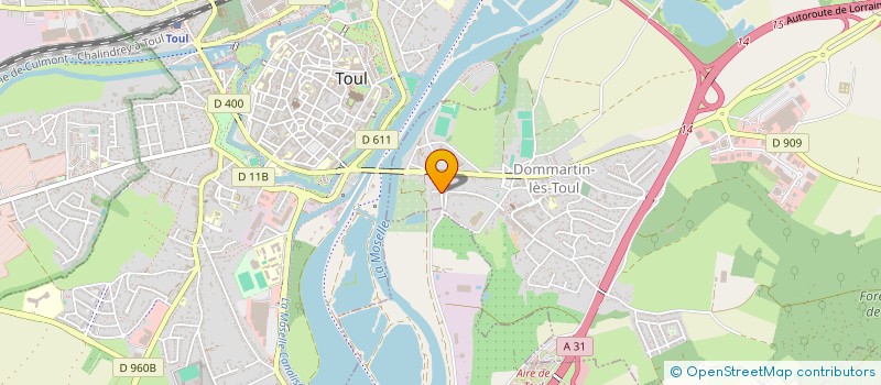 localisation de l'entreprise MONSIEUR ALDRICK DJANFAR  DOMMARTIN-LES-TOUL