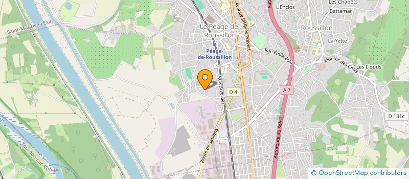 localisation de l'entreprise MONSIEUR ALE THIAM  L'ISLE-D'ABEAU