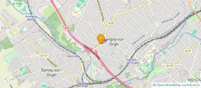 localisation de l'entreprise MONSIEUR ALEASAOU FADONOUGBO à SAVIGNY-SUR-ORGE