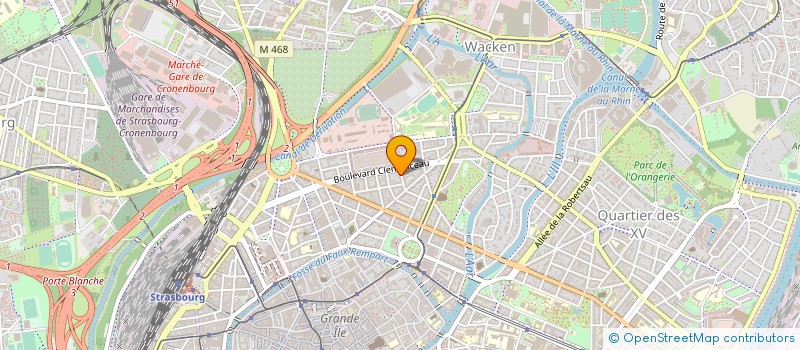 localisation de l'entreprise MONSIEUR ALEC CERF  STRASBOURG