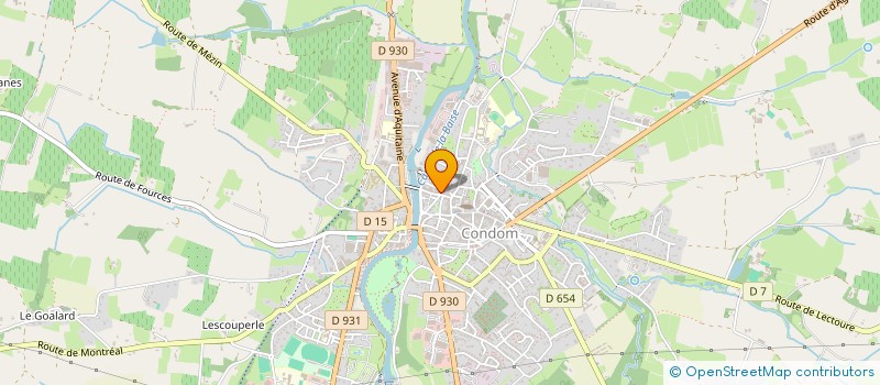 localisation de l'entreprise MONSIEUR ALEC EMAN  CONDOM