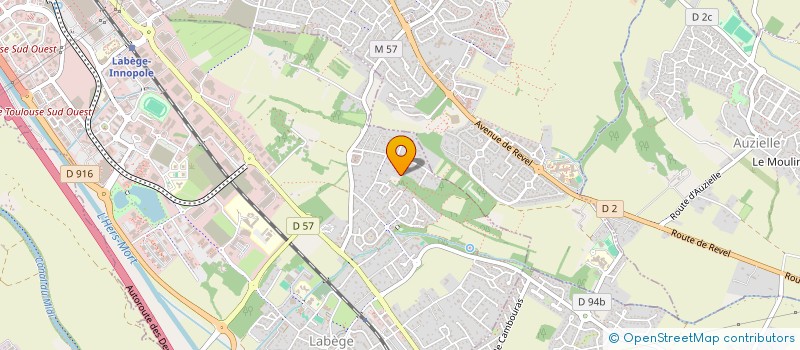 localisation de l'entreprise MONSIEUR ALEC LAMBERT  LABEGE