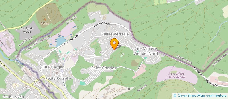 localisation de l'entreprise MONSIEUR ALEC LUXEMBURGER  PETITE ROSSELLE