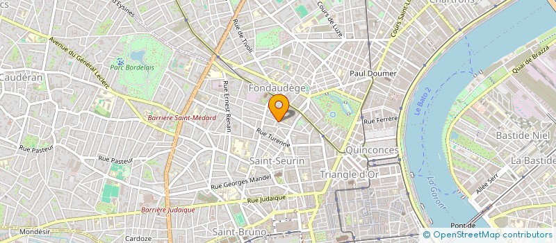 localisation de l'entreprise MONSIEUR ALEC SEMEDO  BORDEAUX