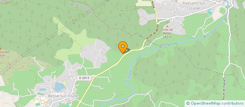 localisation de l'entreprise MONSIEUR ALEC SPINELLI  BESSE-SUR-ISSOLE