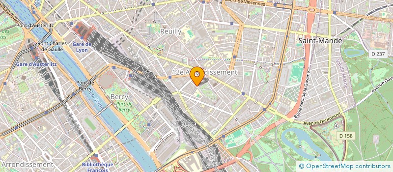 localisation de l'entreprise MONSIEUR ALEC STEVENS  PARIS