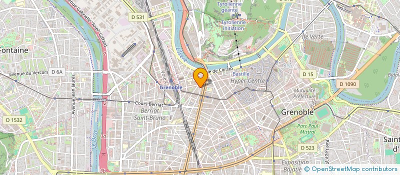 localisation de l'entreprise MONSIEUR ALEEDDINE KHALED  GRENOBLE