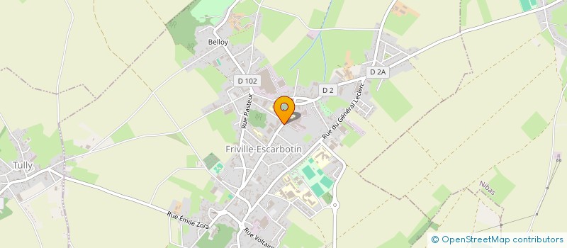 localisation de l'entreprise MONSIEUR ALEH ZHUKOUSKI  FRIVILLE-ESCARBOTIN