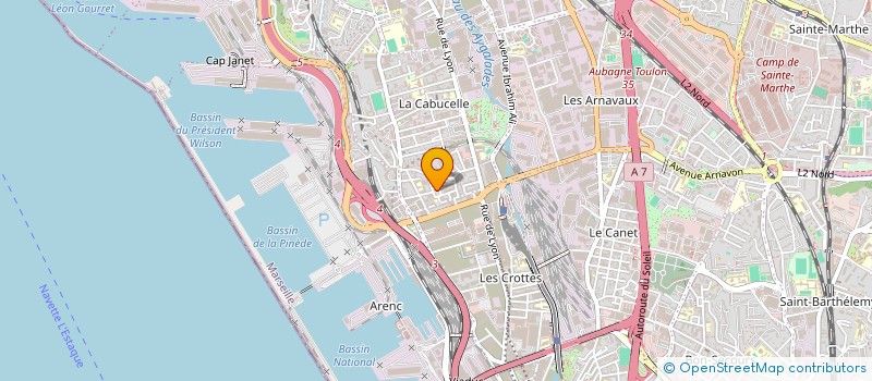 localisation de l'entreprise MONSIEUR ALEHANDRO BALA à MARSEILLE