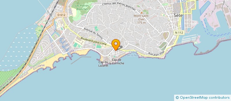 localisation de l'entreprise MONSIEUR ALEIX AZCOITIA GALLISSA à SETE