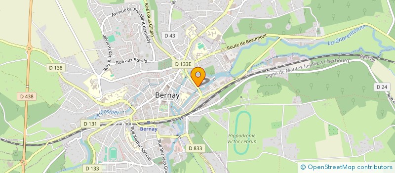 localisation de l'entreprise MONSIEUR ALEJANDRO ABRANTE ALVAREZ  BERNAY