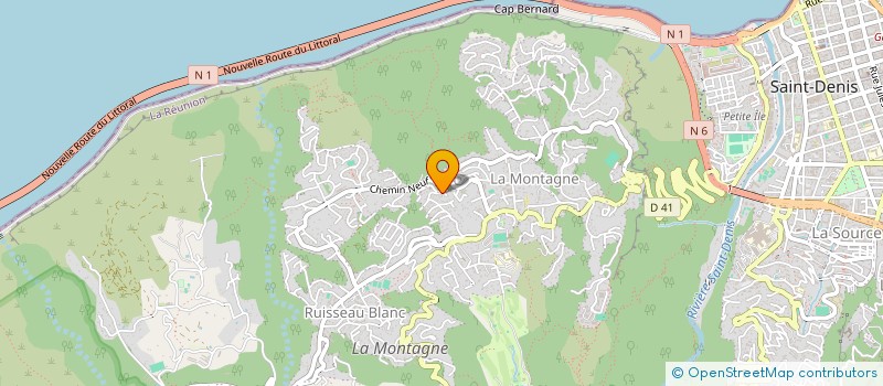 localisation de l'entreprise MONSIEUR ALEJANDRO AROCHA  SAINT DENIS