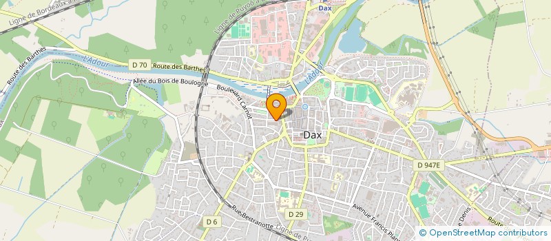 localisation de l'entreprise MONSIEUR ALEJANDRO FUSTER ANDRES  DAX