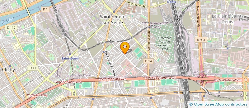 localisation de l'entreprise MONSIEUR ALEJANDRO GARCIA MARTIN à SAINT-OUEN-SUR-SEINE