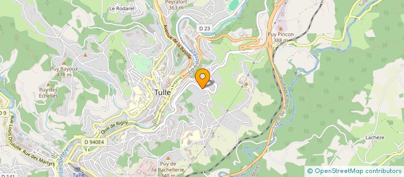 localisation de l'entreprise MONSIEUR ALEJANDRO GARCIA ORTEGA  TULLE