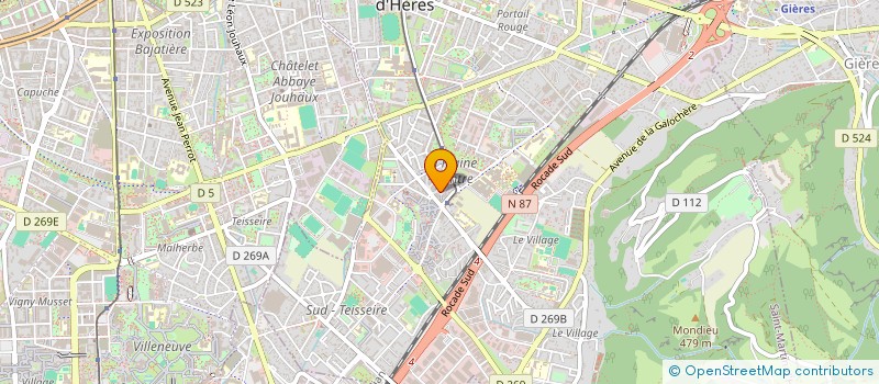 localisation de l'entreprise MONSIEUR ALEJANDRO LOPEZ-TENJO  SAINT-MARTIN-D'HERES