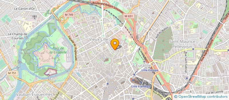 localisation de l'entreprise MONSIEUR ALEJANDRO ROJAS-QUINTERO à LILLE