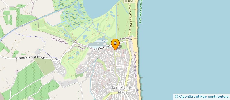 localisation de l'entreprise MONSIEUR ALEJANDRO SANCHEZ PEREZ  SAINT-CYPRIEN