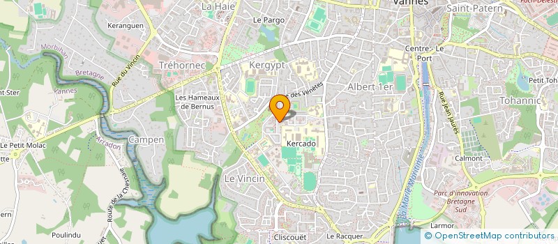 localisation de l'entreprise MONSIEUR ALEJANDRO SUAREZ BASSO à VANNES