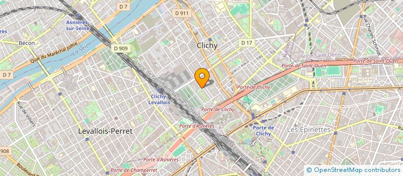 localisation de l'entreprise MONSIEUR ALEJANDRO ZULUAGA OROZCO à CLICHY