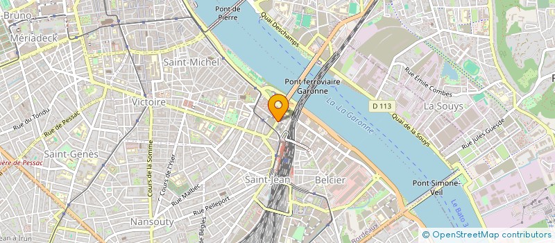 localisation de l'entreprise MONSIEUR ALEKO KALAYKOV  BORDEAUX