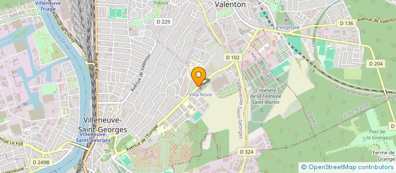 localisation de l'entreprise MONSIEUR ALEKS DEMIROGLU à VILLENEUVE-SAINT-GEORGES