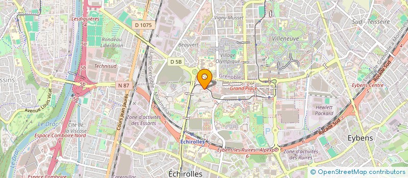 localisation de l'entreprise MONSIEUR ALEKS RAMADANOVIK à ECHIROLLES