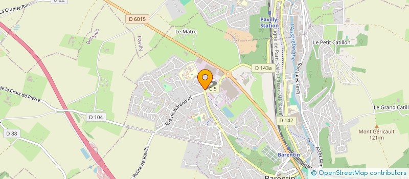 localisation de l'entreprise MONSIEUR ALEKS SASHEV  BARENTIN