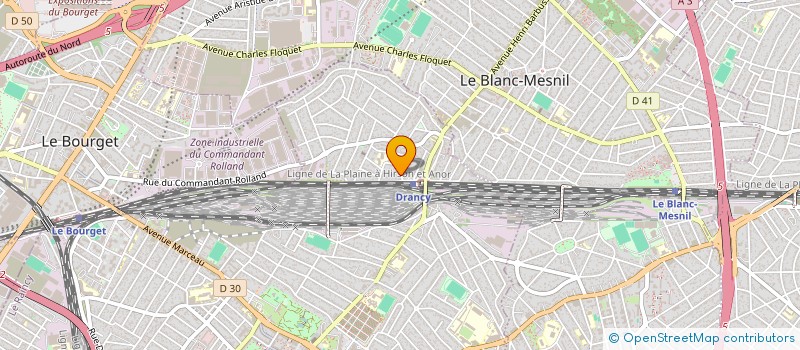 localisation de l'entreprise MONSIEUR ALEKSANDAR BABIC à DRANCY