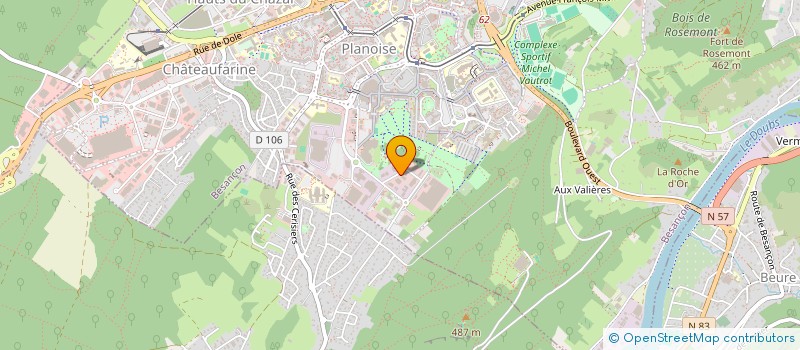 localisation de l'entreprise MONSIEUR ALEKSANDAR DRAGOJEVIC à BESANCON