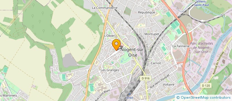 localisation de l'entreprise MONSIEUR ALEKSANDAR JOSIPOVIC  NOGENT-SUR-OISE