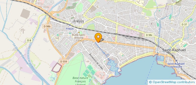 localisation de l'entreprise MONSIEUR ALEKSANDAR JOVANOVIC à FREJUS