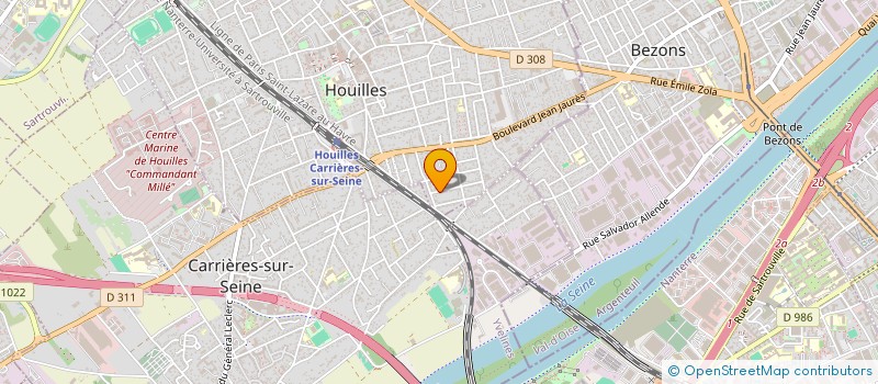 localisation de l'entreprise MONSIEUR ALEKSANDAR KRSTIC  HOUILLES