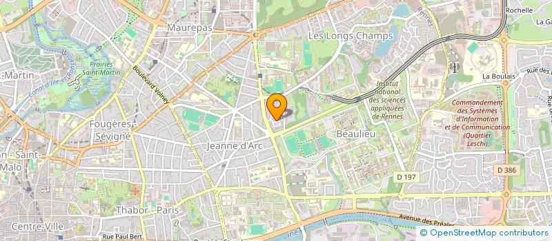 localisation de l'entreprise MONSIEUR ALEKSANDAR NIKOLIC  RENNES