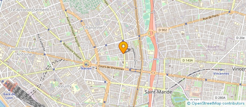 localisation de l'entreprise MONSIEUR ALEKSANDAR PAPIC  PARIS