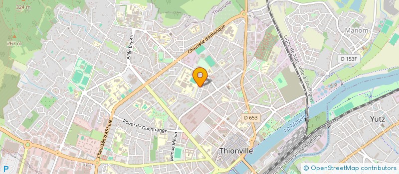 localisation de l'entreprise MONSIEUR ALEKSANDAR PETROVIC  THIONVILLE