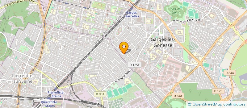 localisation de l'entreprise MONSIEUR ALEKSANDAR TIMOTIJEVIC  GARGES-LES-GONESSE