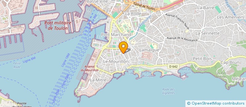 localisation de l'entreprise MONSIEUR ALEKSANDAR UZUNOV  TOULON