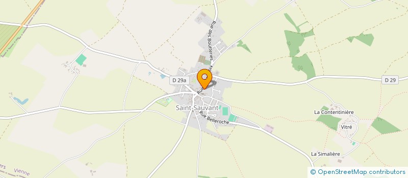 localisation de l'entreprise MONSIEUR ALEKSANDAR YORDANOV SANDEV à SAINT-SAUVANT
