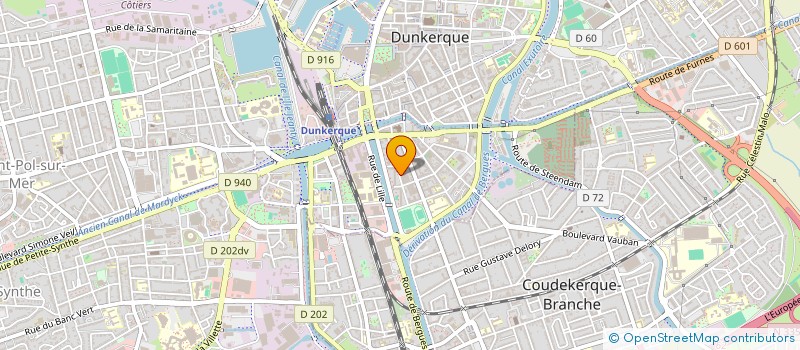 localisation de l'entreprise MONSIEUR ALEKSANDER FUSHA à DUNKERQUE