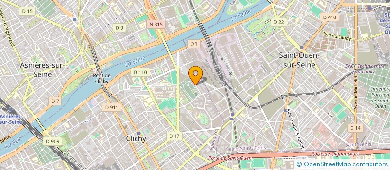 localisation de l'entreprise MONSIEUR ALEKSANDER MACIEJCZYK à CLICHY