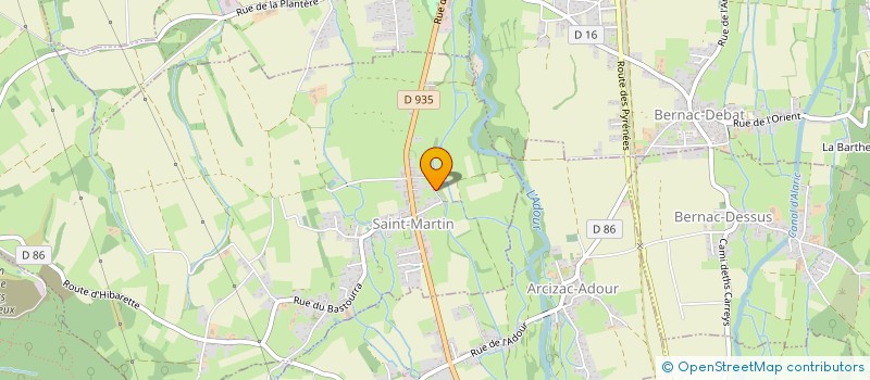 localisation de l'entreprise MONSIEUR ALEKSANDER PRENGA  SAINT-MARTIN