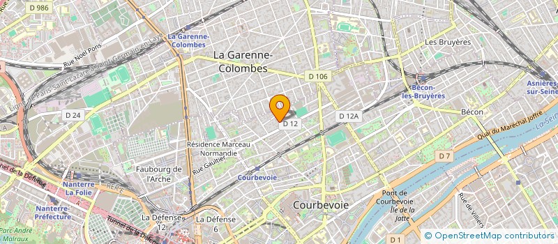 localisation de l'entreprise MONSIEUR ALEKSANDER SZCZERBA à COURBEVOIE