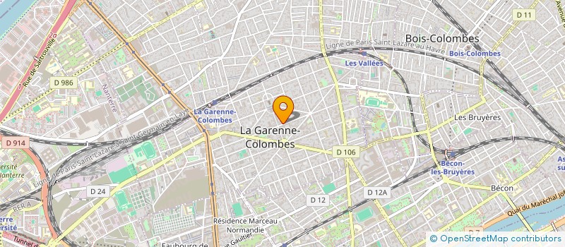 localisation de l'entreprise MONSIEUR ALEKSANDR AVAGYAN à LA GARENNE COLOMBES