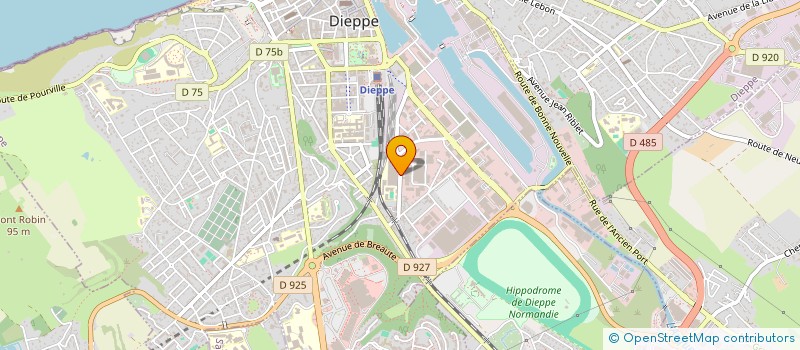 localisation de l'entreprise MONSIEUR ALEKSANDR BELOUSOV  DIEPPE