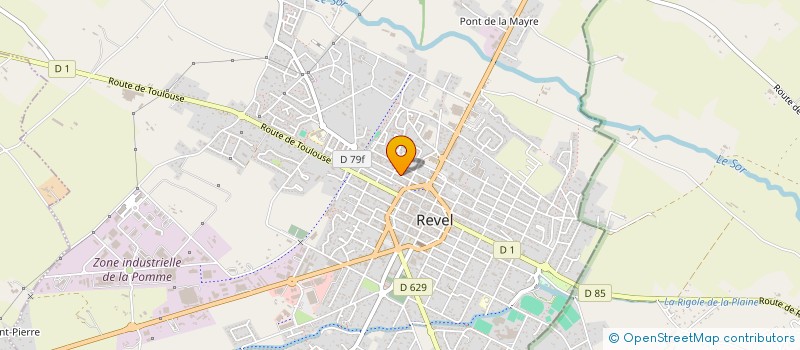 localisation de l'entreprise MONSIEUR ALEKSANDR KHUSID à REVEL