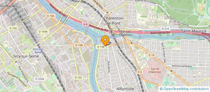 localisation de l'entreprise MONSIEUR ALEKSANDR TOUKHIKYAN à ALFORTVILLE