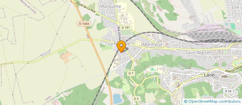 localisation de l'entreprise MONSIEUR ALEKSANDRE LOLADZE à LAON