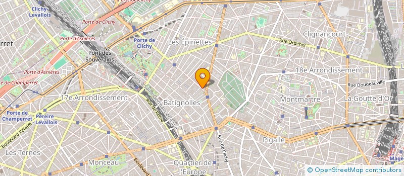 localisation de l'entreprise MONSIEUR ALEKSANDRS JEGOROVS  PARIS