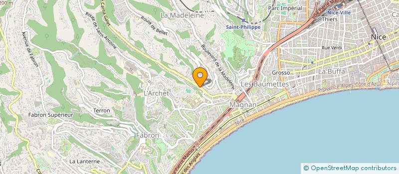 localisation de l'entreprise MONSIEUR ALEKSANDRS KORCEVS à NICE